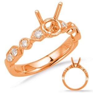 Rose Gold Engagement Ring