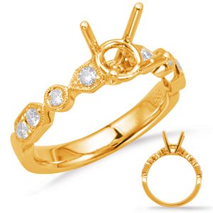 Yellow Gold Engagement Ring Yellow Gold Engagement Ring