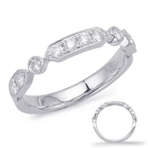 White Gold Matching Band White Gold Matching Band