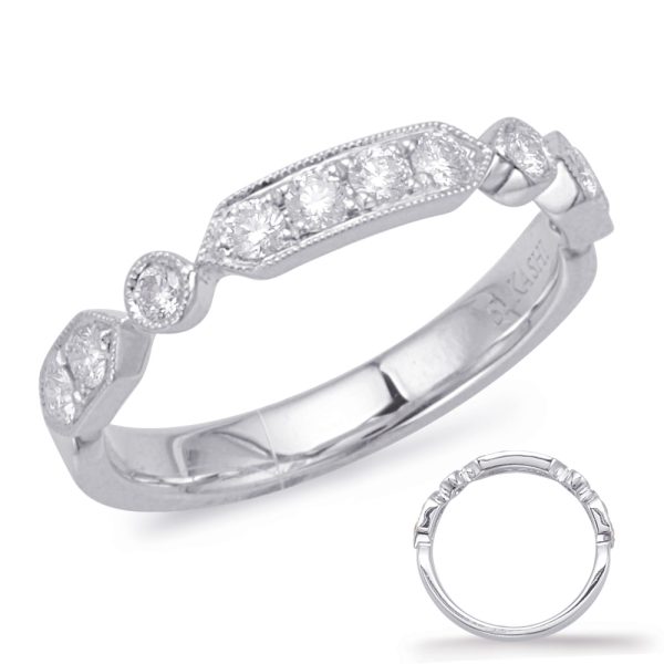 14KW Round Wedding Band
