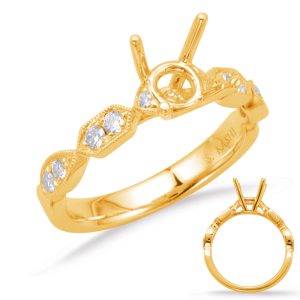 Yellow Gold Engagement Ring Yellow Gold Engagement Ring