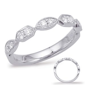 White Gold Matching Band White Gold Matching Band