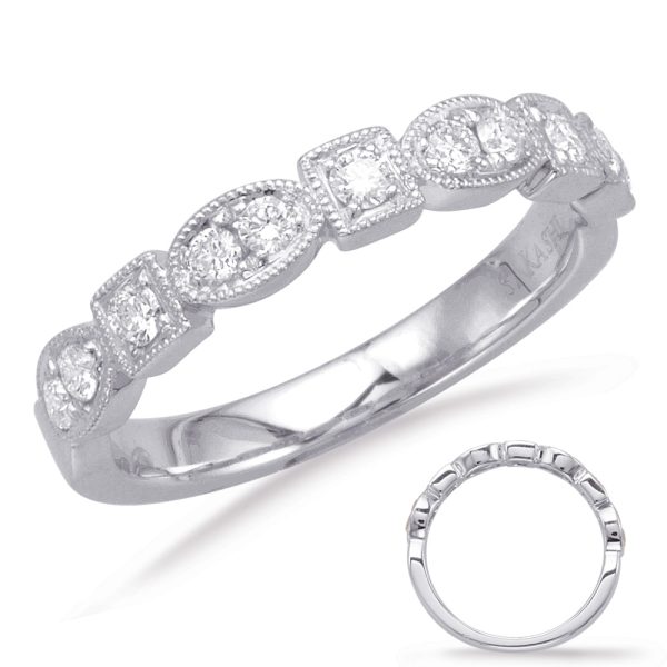 14KW Round Wedding Band