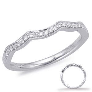 White Gold Matching Band White Gold Matching Band