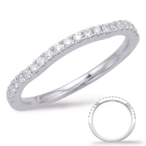 White Gold Matching Band White Gold Matching Band