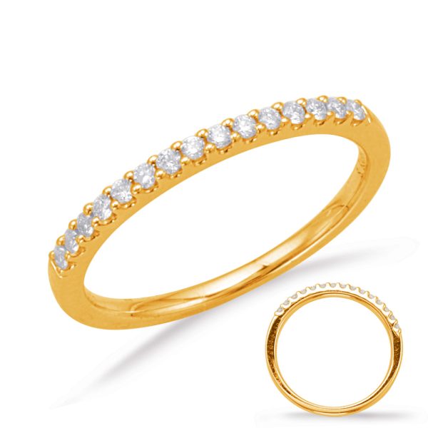 14KY Round Wedding Band