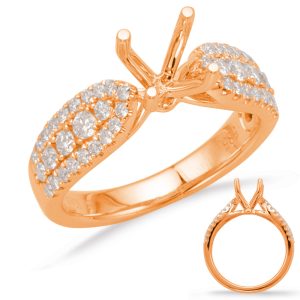Rose Gold Engagement Ring Rose Gold Engagement Ring