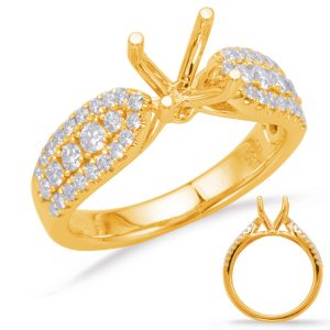Yellow Gold Engagement Ring Yellow Gold Engagement Ring