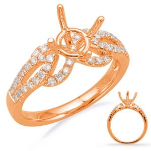 Rose Gold Engagement Ring Rose Gold Engagement Ring