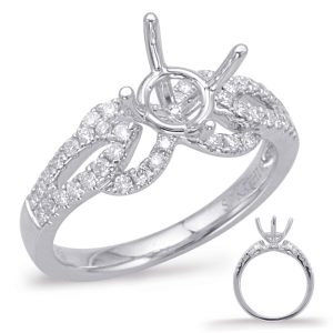 White Gold Engagement Ring