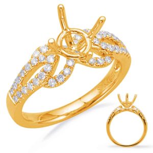 Yellow Gold Engagement Ring Yellow Gold Engagement Ring