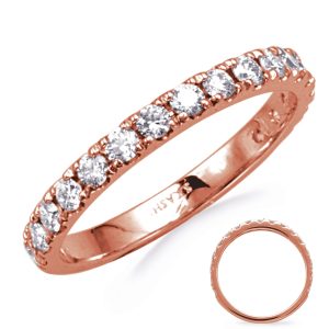Rose Gold Wedding Band Rose Gold Wedding Band