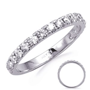 White Gold Wedding Band White Gold Wedding Band