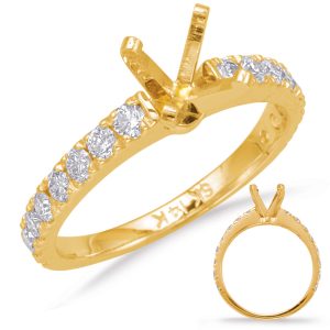 Yellow Gold Engagement Ring Yellow Gold Engagement Ring