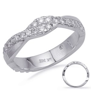 White Gold Matching Band White Gold Matching Band