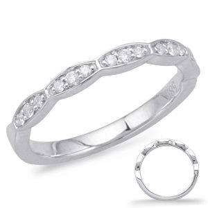 White Gold Matching Band White Gold Matching Band