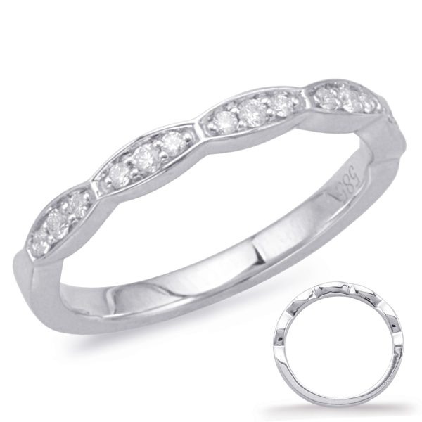 14KW Round Wedding Band