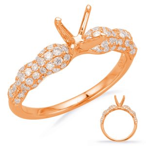 Rose Gold Engagement Ring Rose Gold Engagement Ring