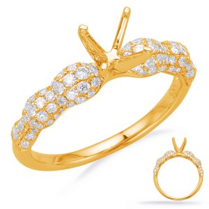 Yellow Gold Engagement Ring Yellow Gold Engagement Ring