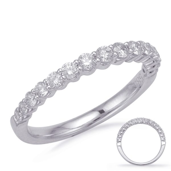 14KW Round Wedding Band