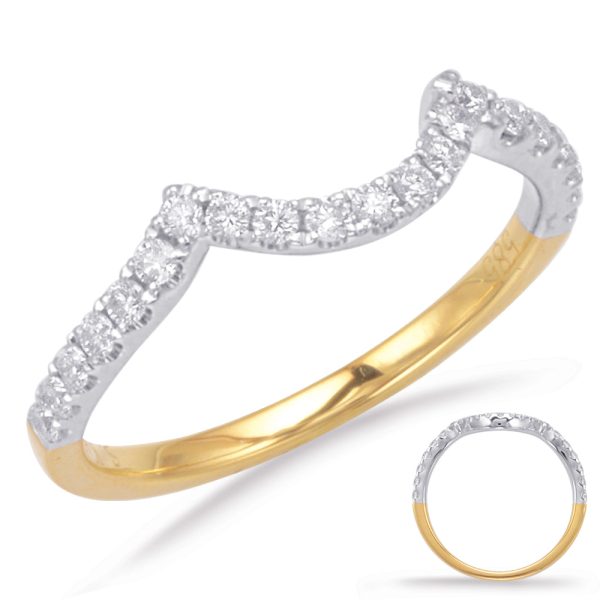 14KYW Round Wedding Band