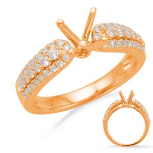 Rose Gold Engagement Ring Rose Gold Engagement Ring