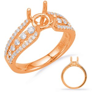 Rose Gold Engagement Ring Rose Gold Engagement Ring