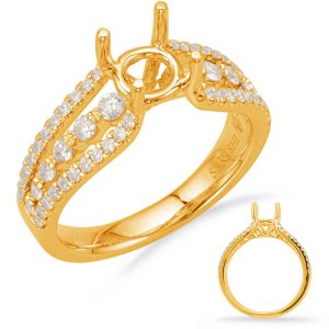 Yellow Gold Engagement Ring Yellow Gold Engagement Ring