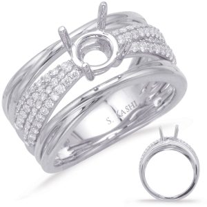 White Gold Engagement Ring White Gold Engagement Ring