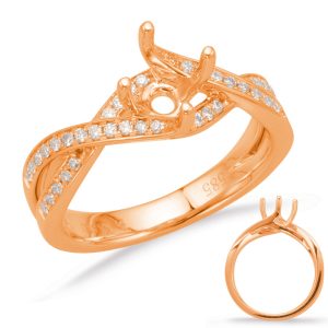 Rose Gold Engagement Ring Rose Gold Engagement Ring