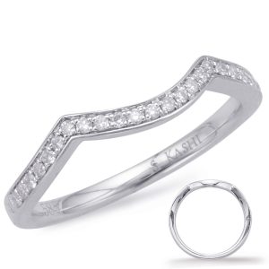 White Gold Matching Band White Gold Matching Band