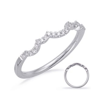 White Gold Matching Band White Gold Matching Band