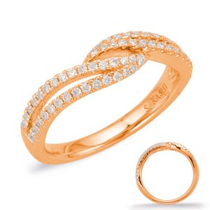 Rose Gold Diamond Fashion Ring Rose Gold Diamond Fashion Ring
