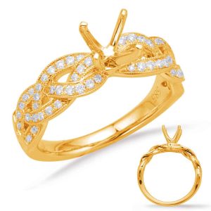 14KY Braided Engagement Ring 14KY Braided Engagement Ring