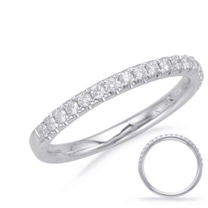 White Gold Matching Band