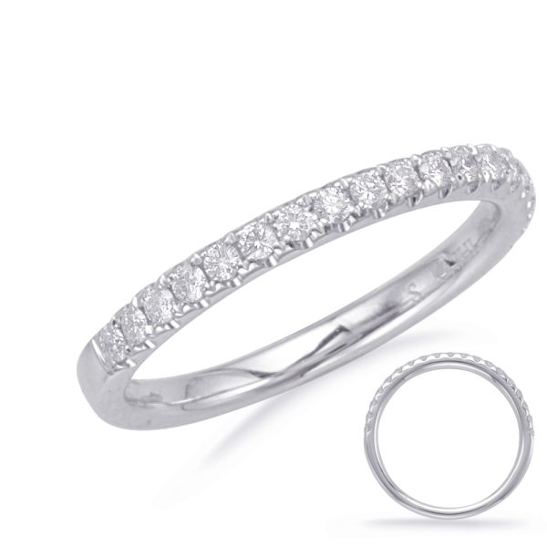 14KW Round Wedding Band