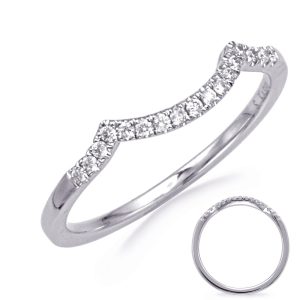 White Gold Matching Band White Gold Matching Band