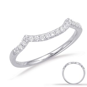 White Gold Matching Band White Gold Matching Band