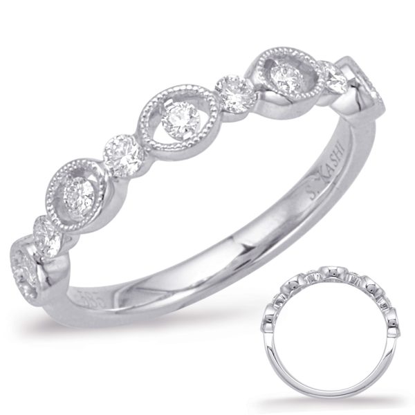 14KW Round Wedding Band