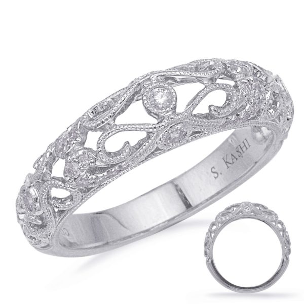 14KW Round Wedding Band