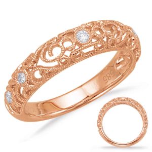 14ROS Round Wedding Band 14ROS Round Wedding Band