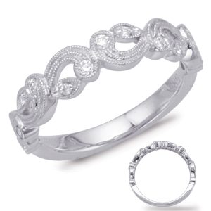 White Gold Matching Band