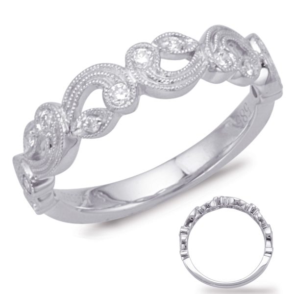 14KW Round Wedding Band