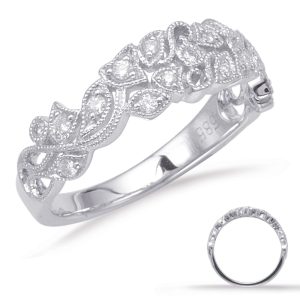 White Gold Matching Band White Gold Matching Band