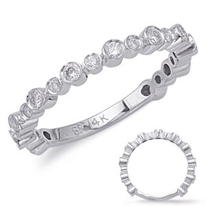 White Gold Matching Band White Gold Matching Band