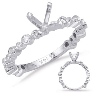 White Gold Engagement Ring White Gold Engagement Ring