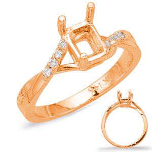 Rose Gold Engagement Ring Rose Gold Engagement Ring