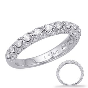 White Gold Matching Band White Gold Matching Band