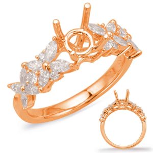 Rose Gold Engagement Ring Rose Gold Engagement Ring