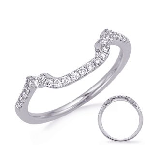 White Gold Wedding Band White Gold Wedding Band